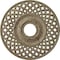 Ekena Millwork Robin Ceiling Medallion (Canopies up to 6 1/4"), 22 1/4"OD x 4 3/4"ID x 1 1/4"P, Gobi Desert Crackle CM22RBGDC - alternate 1